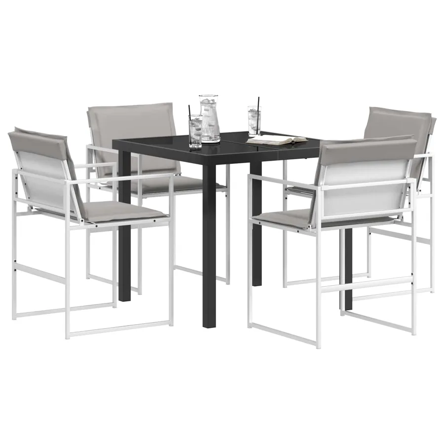 Ensemble de salle à manger pour jardin 5 pcs - 3