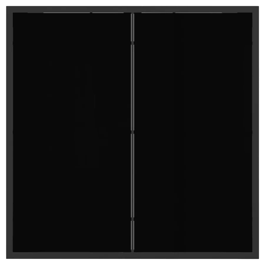 Ensemble de salle à manger pour jardin 5 pcs Noir - 6
