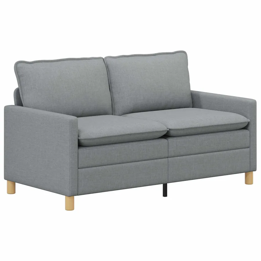 Canapé Gris clair 156 x 81 x 87,5 cm Tissu - 2
