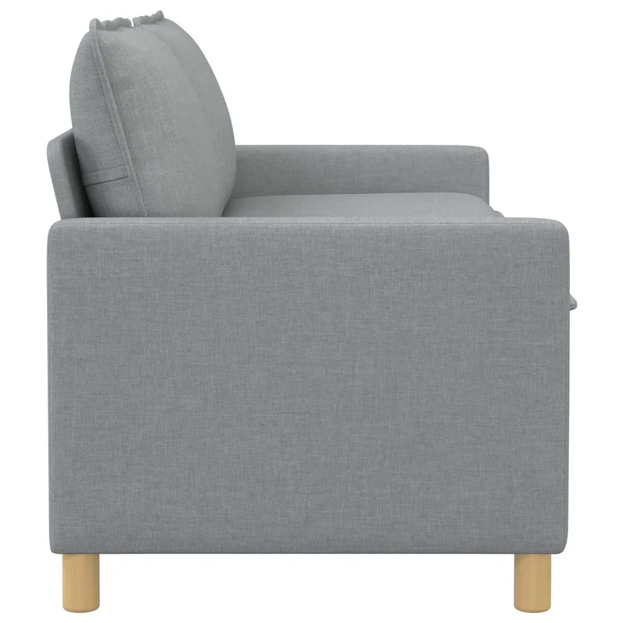 Canapé Gris clair 156 x 81 x 87,5 cm Tissu - 4