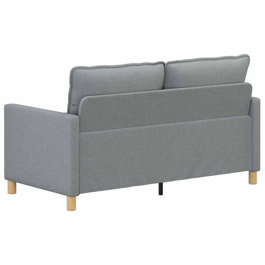 Canapé Gris clair 156 x 81 x 87,5 cm Tissu - 5
