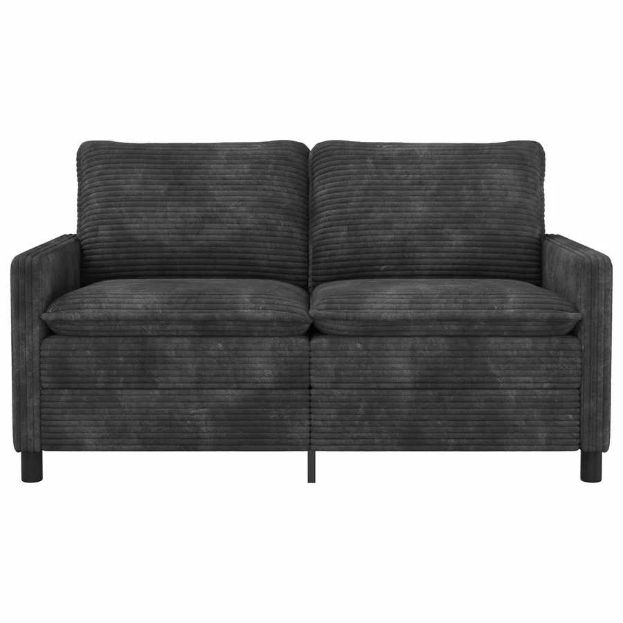 Canapé Gris foncé 156 x 81 x 87,5 cm Polyester - 3