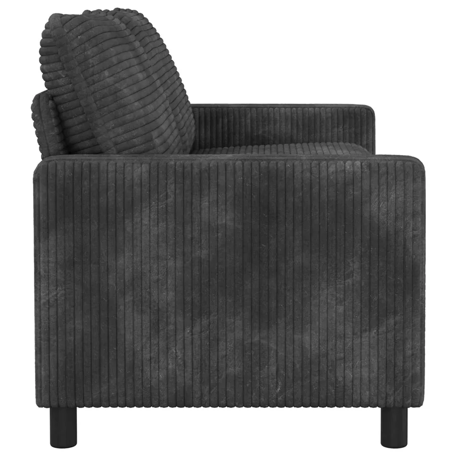 Canapé Gris foncé 156 x 81 x 87,5 cm Polyester - 4