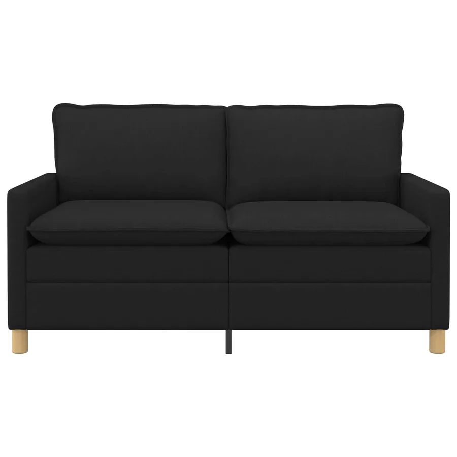 Canapé Noir 156 x 81 x 87,5 cm Tissu - 3