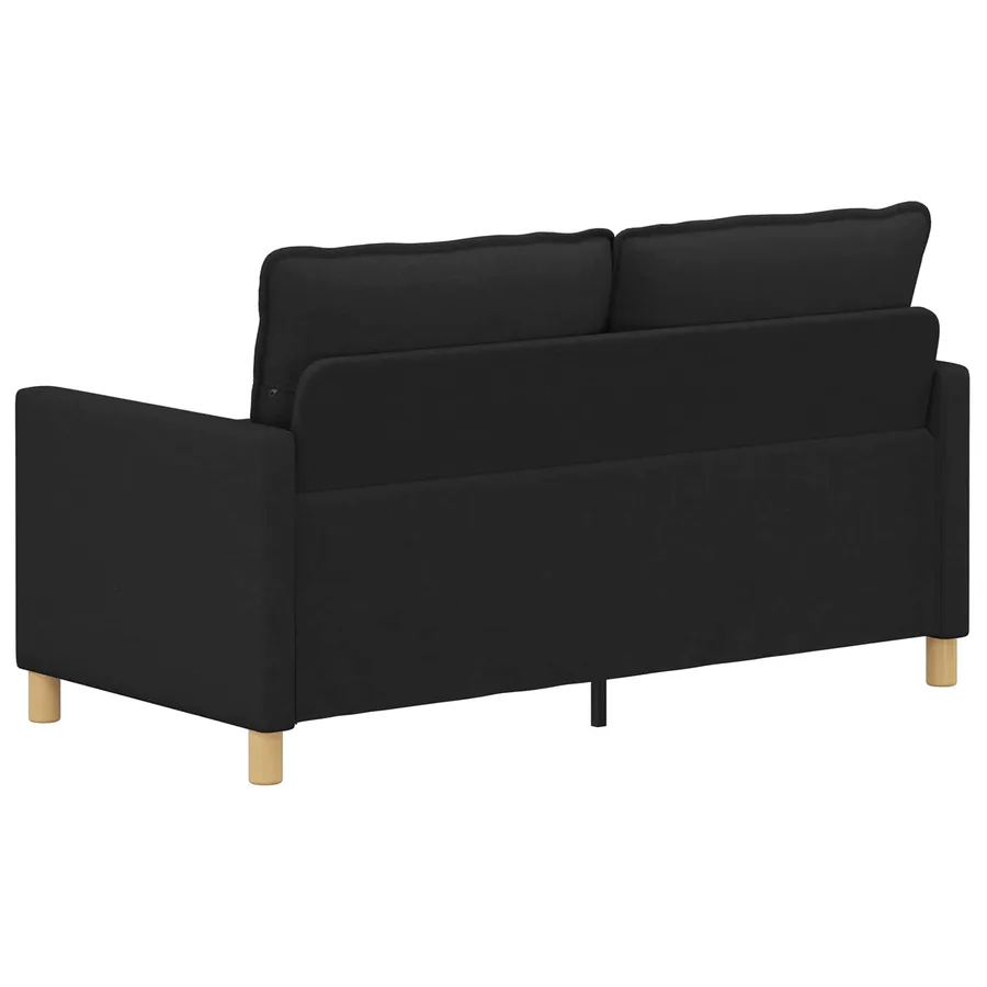 Canapé Noir 156 x 81 x 87,5 cm Tissu - 5