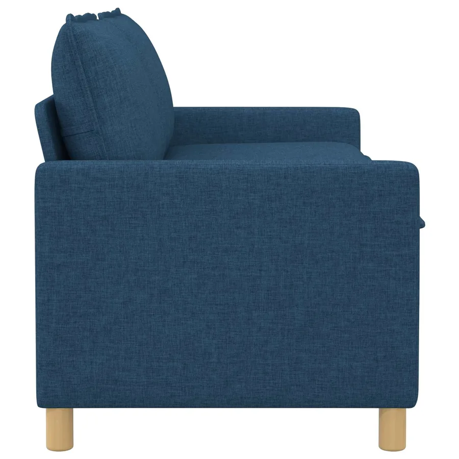 Canapé Bleu 156 x 81 x 87,5 cm Tissu - 4
