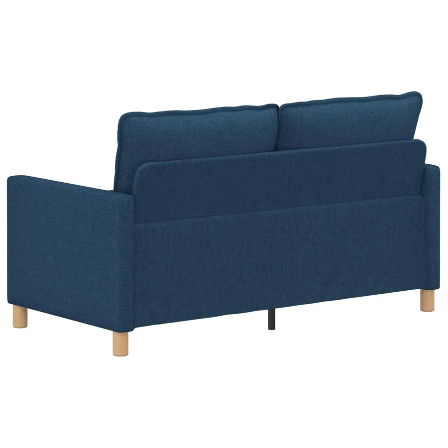 Canapé Bleu 156 x 81 x 87,5 cm Tissu - 5