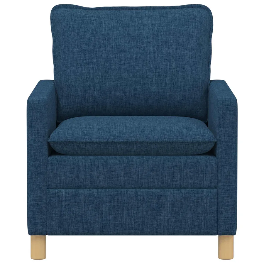 Canapé Bleu 76 x 81 x 87,5 cm Tissu - 3