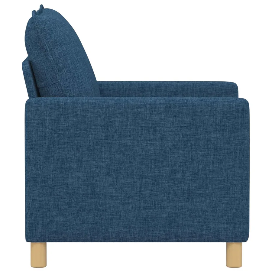 Canapé Bleu 76 x 81 x 87,5 cm Tissu - 4