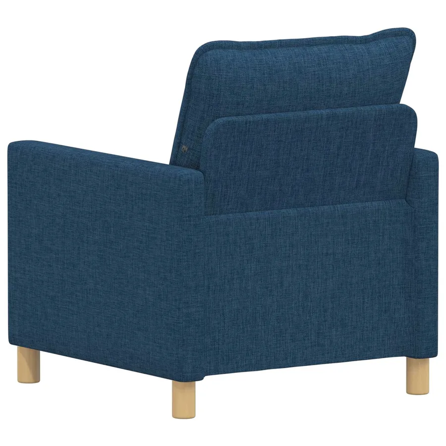 Canapé Bleu 76 x 81 x 87,5 cm Tissu - 5