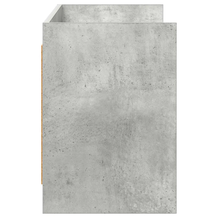 Meuble TV 135 x 33 x 47 cm Gris béton Bois d'ingénierie - 5