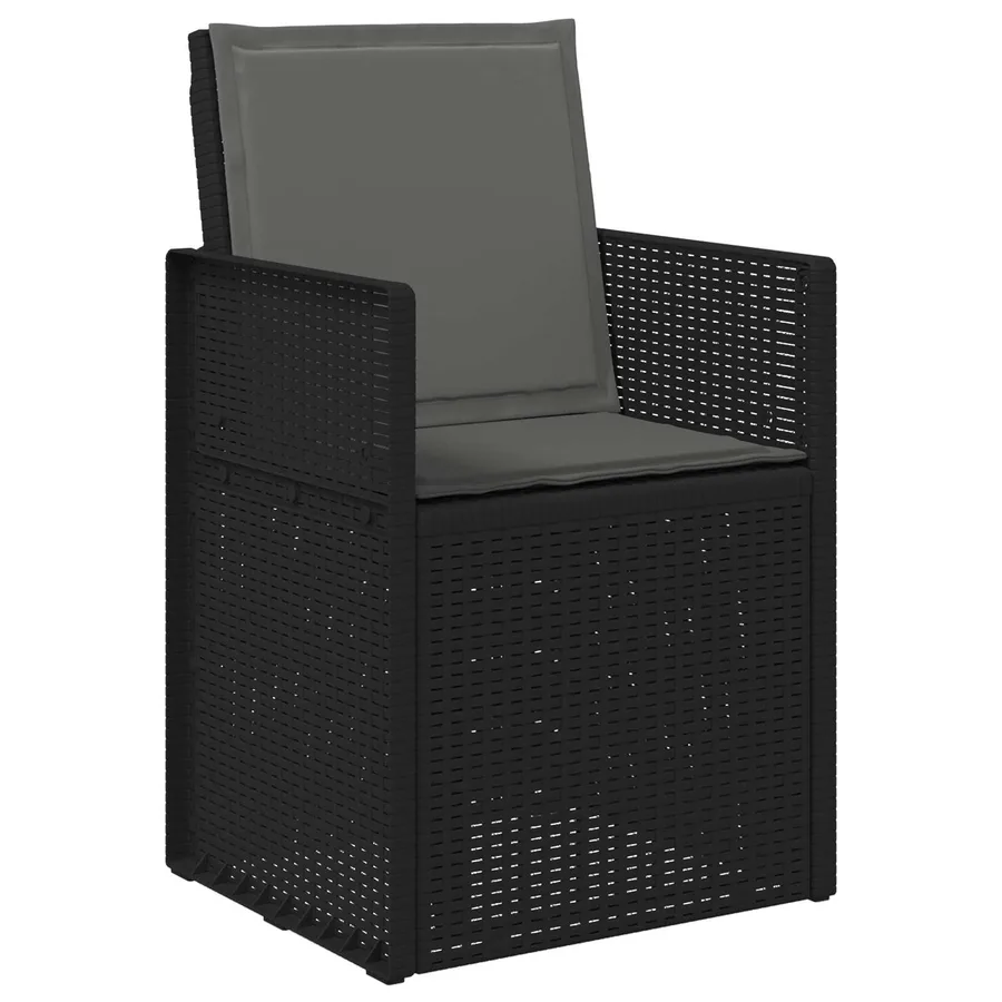 Ensemble de salle à manger pour jardin 3 pcs Anthracite PP - 6
