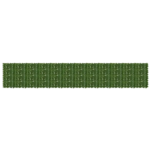 Écran de balcon avec feuilles Vert 600 x 100 cm