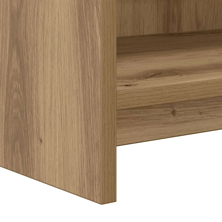 Meuble TV 100 x 33 x 47 cm Chêne artisanal Bois d'ingénierie - 6