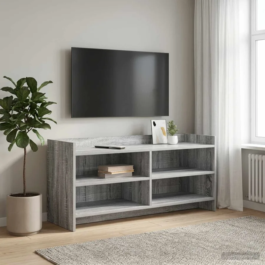 Meuble TV 100 x 33 x 47 cm Sonoma gris Bois d'ingénierie
