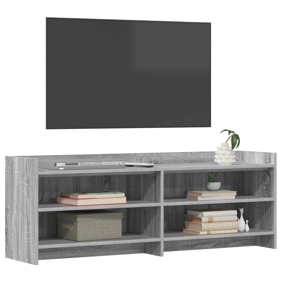 Meuble TV 135 x 33 x 47 cm Sonoma gris Bois d'ingénierie - 3