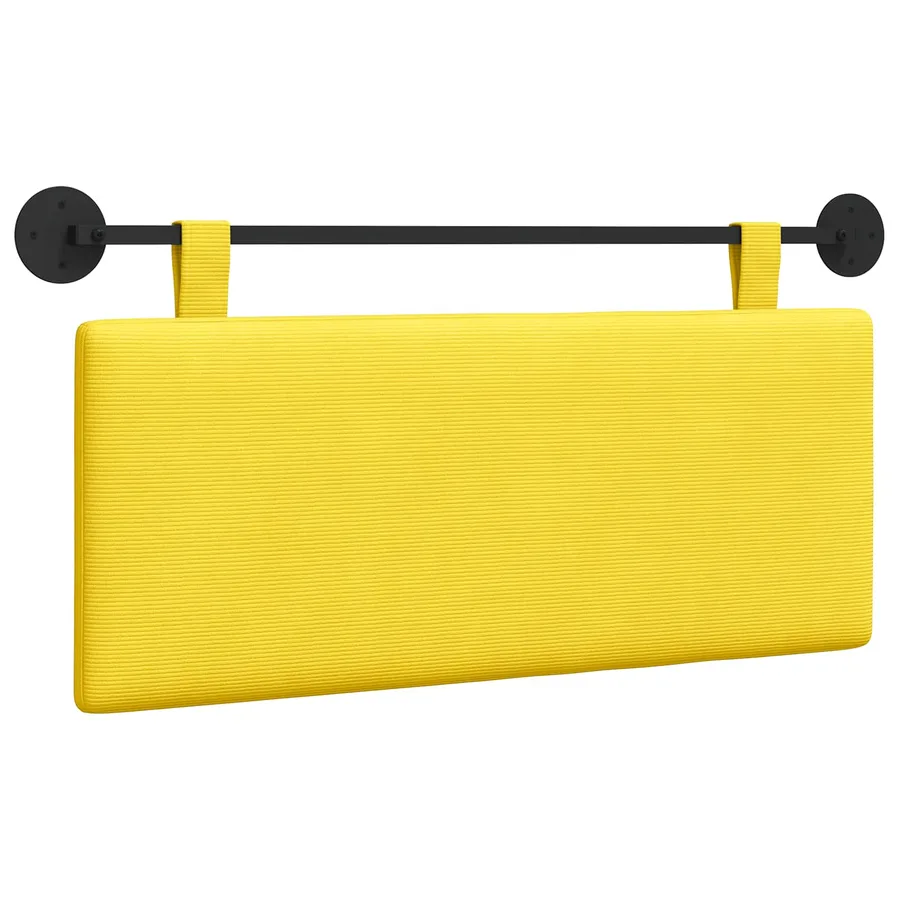 Tête de lit suspendue Tissu en velours côtelé - 2