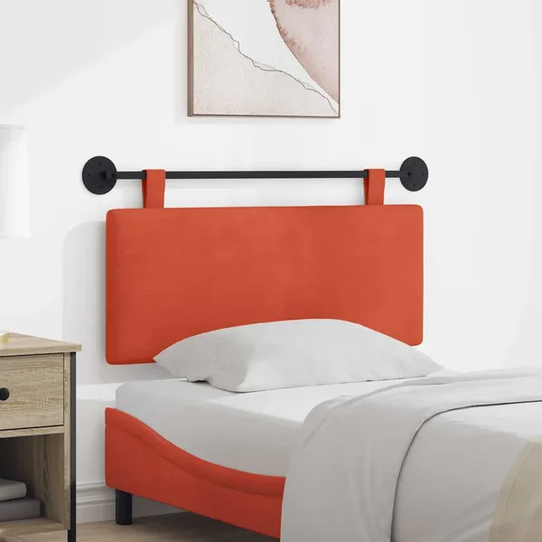 Tête de lit suspendue Tissu en velours côtelé