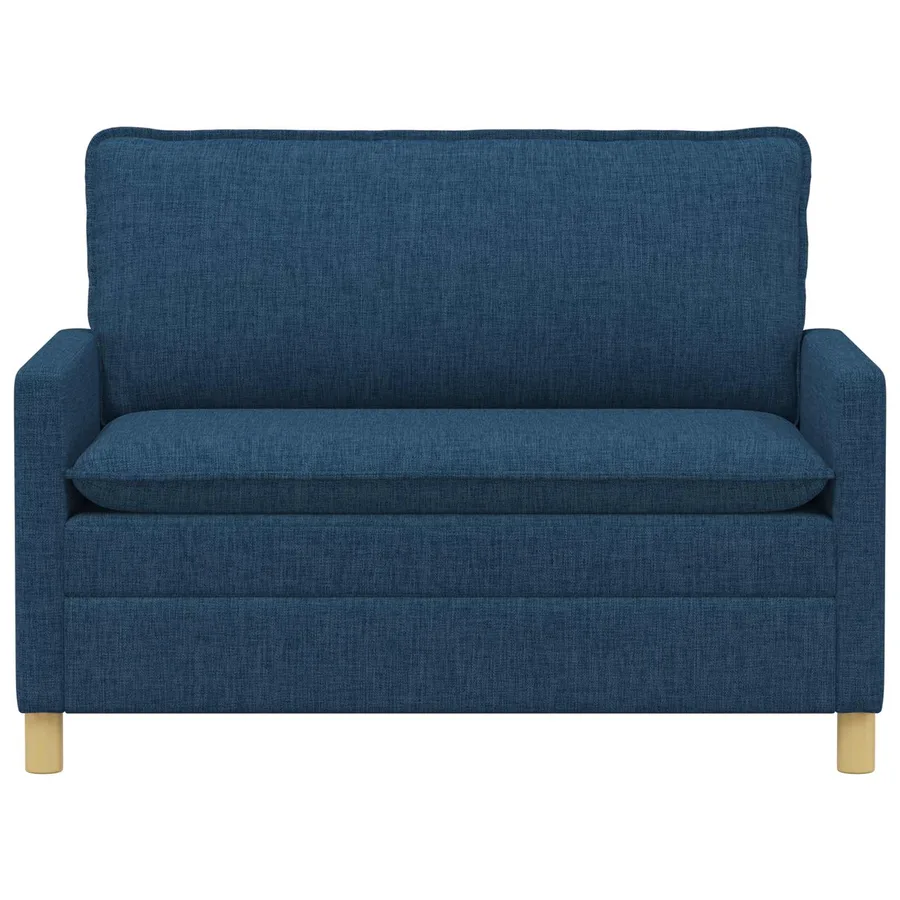 Canapé Bleu 126 x 81 x 87,5 cm Tissu - 3