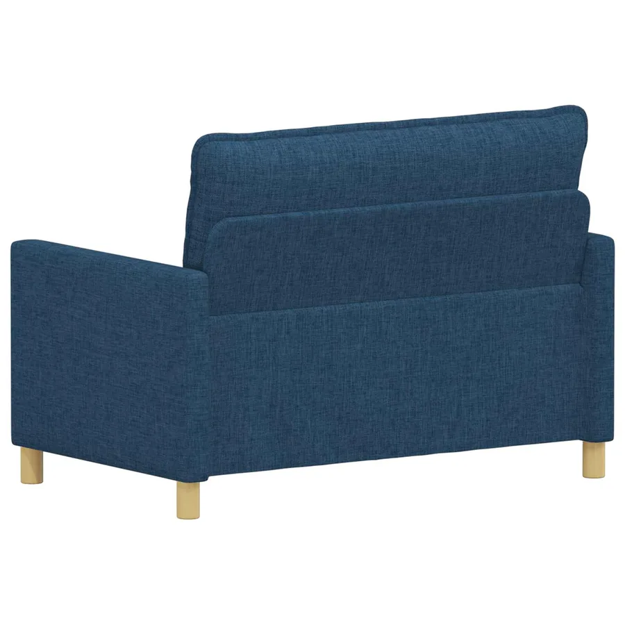 Canapé Bleu 126 x 81 x 87,5 cm Tissu - 5
