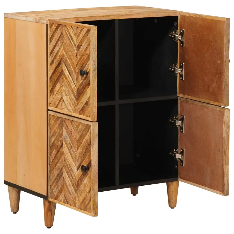 Armoires de rangement avec stockage Marron 60 x 33,5 x 75 cm - 2