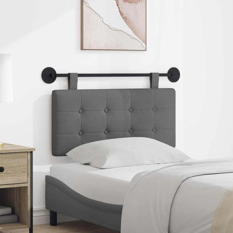 Tête de lit suspendue tissu