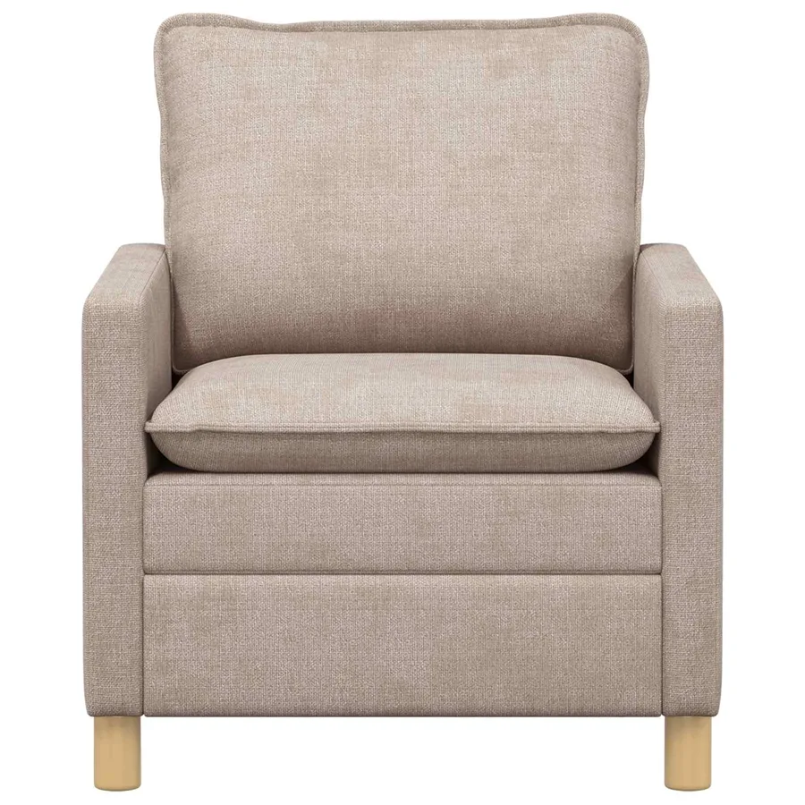 Canapé Beige 76 x 81 x 87,5 cm Polyester - 3