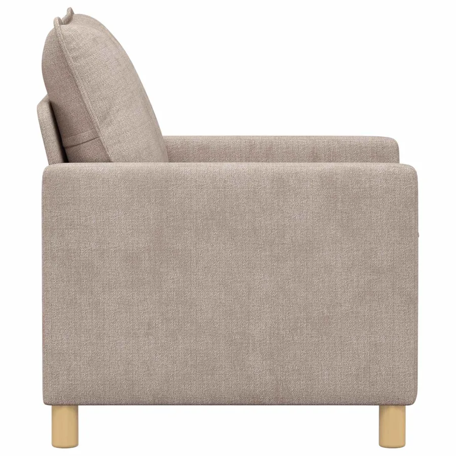 Canapé Beige 76 x 81 x 87,5 cm Polyester - 4