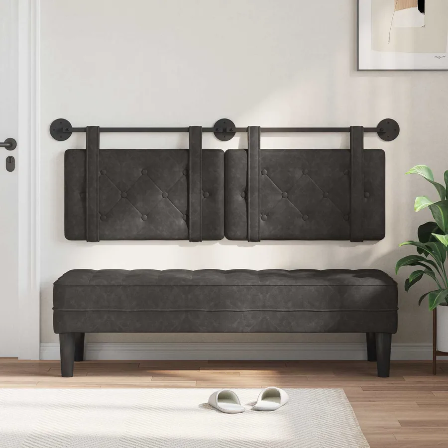 Tête de lit suspendue PU antique - 3