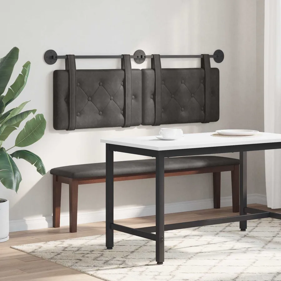 Tête de lit suspendue PU antique - 4