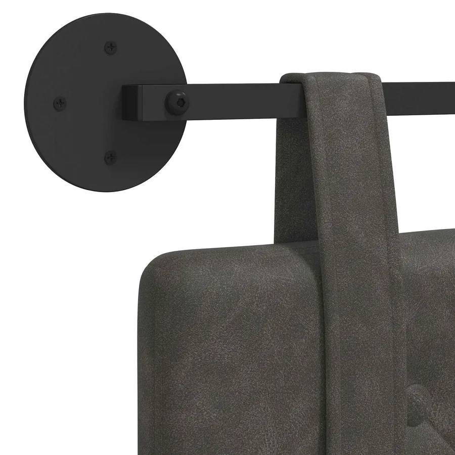 Tête de lit suspendue PU antique - 9