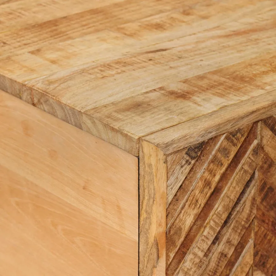Table basse Marron 100 x 54 x 40 cm Bois de mangue massif - 6