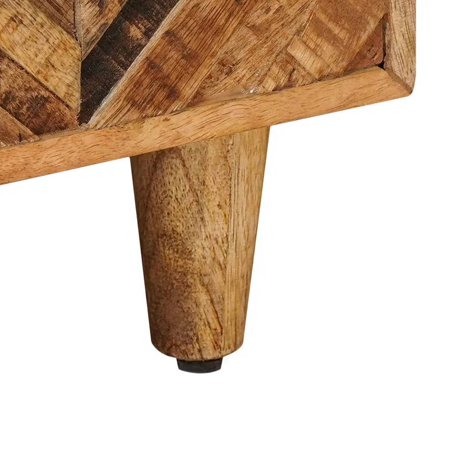 Table basse Marron 100 x 54 x 40 cm Bois de mangue massif - 8