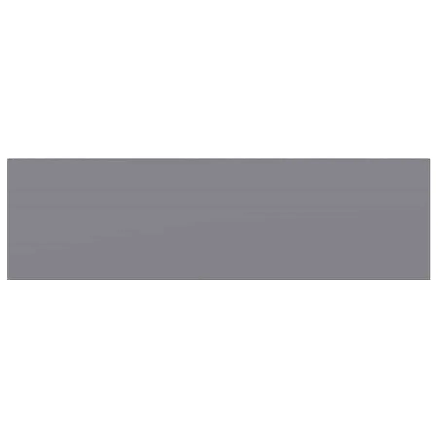 Étagères murales flottantes 4 pcs gris 80x23,5x3,8 cm MDF - 10