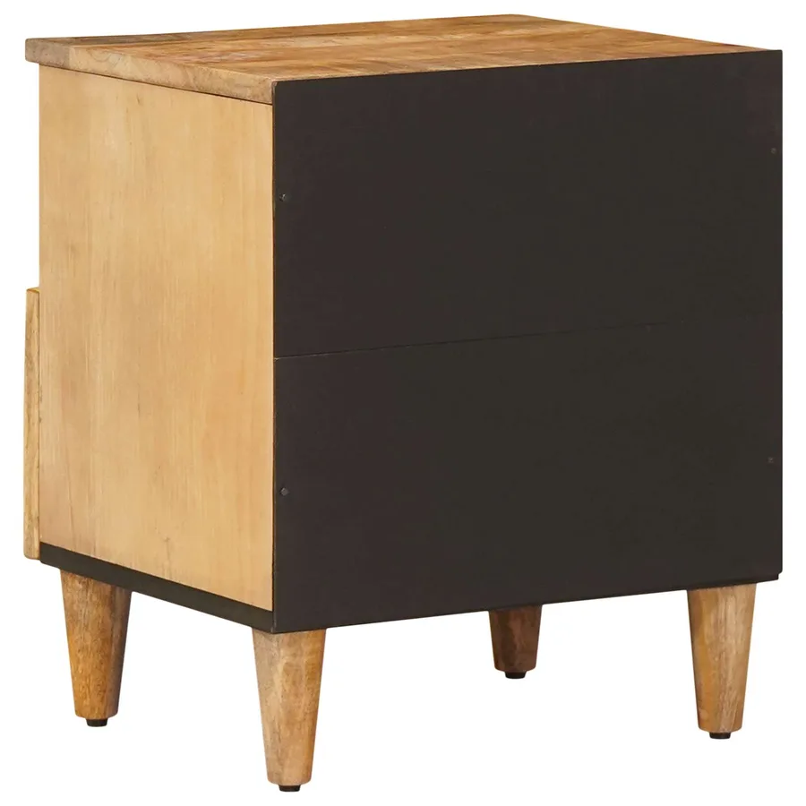 Table de chevet 2 pcs Marron 50 x 33 x 60 cm - 5