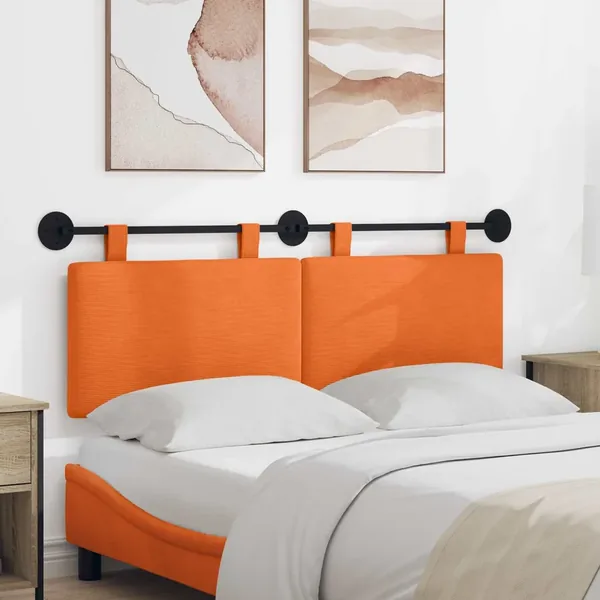 Tête de lit suspendue Tissu en velours côtelé