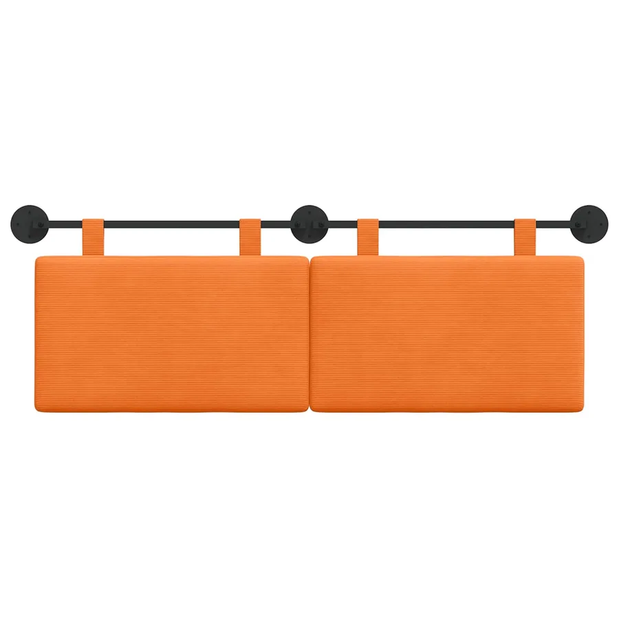 Tête de lit suspendue Tissu en velours côtelé - 5