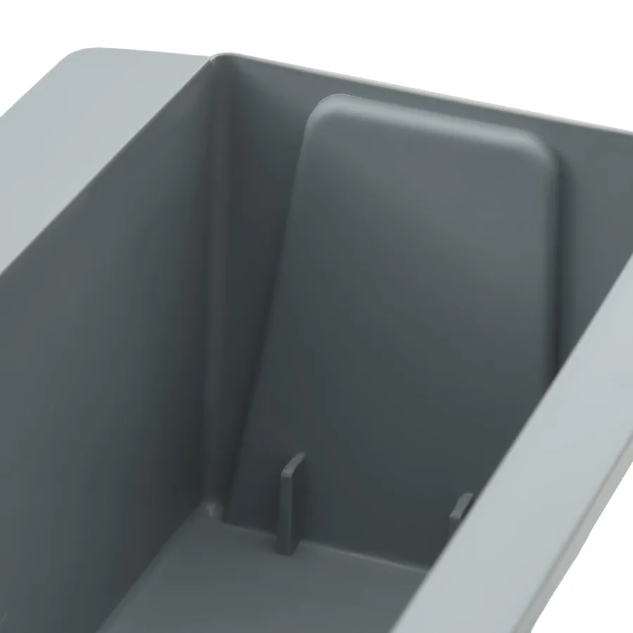 Caisses à fleurs pour palettes Euro 12 pcs Gris clair - 7