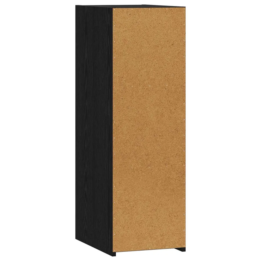 Buffet Chêne noir 30 x 41 x 93 cm Bois d'ingénierie - 4
