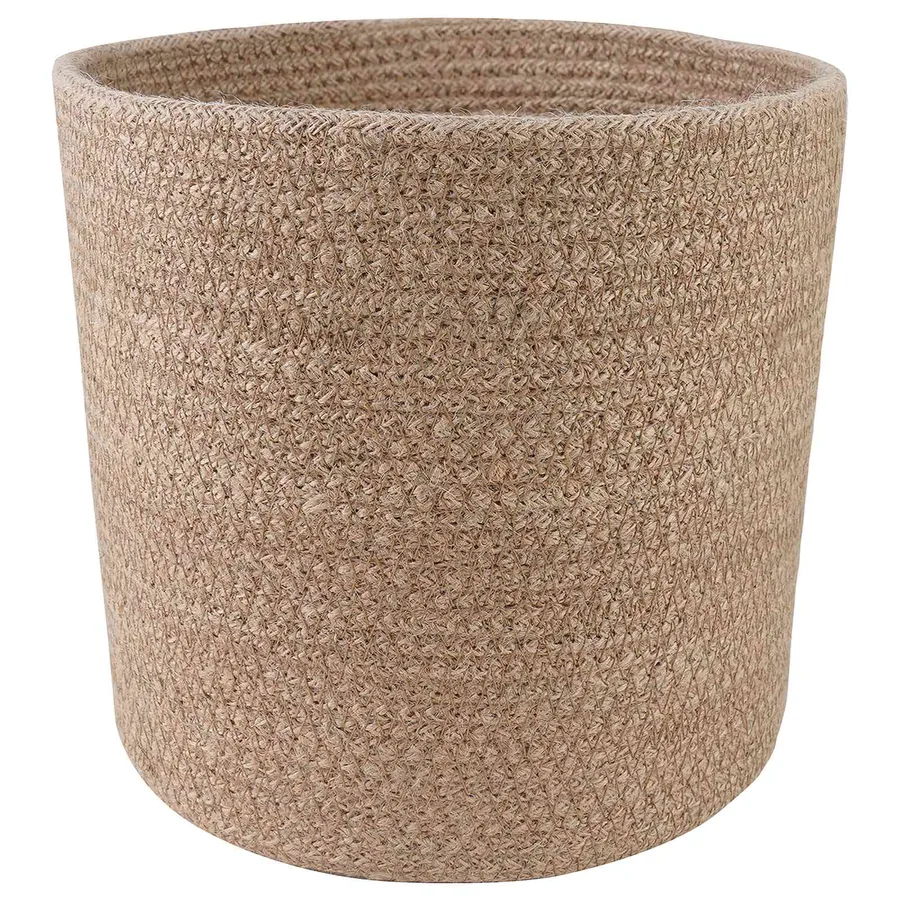 Ensemble de Pots à Plantes 2 pcs Naturel Ø 28 x 28 cm - 3