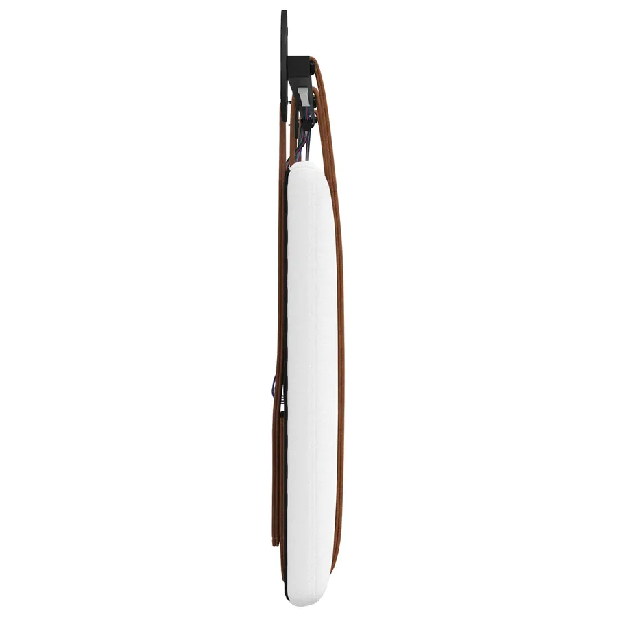 Tête de lit suspendue Avec lumière LED Blanc PU antique - 7