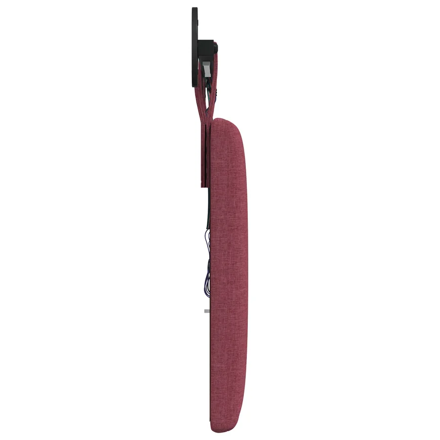 Tête de lit suspendue Avec lumière LED Bordeaux Tissu - 7
