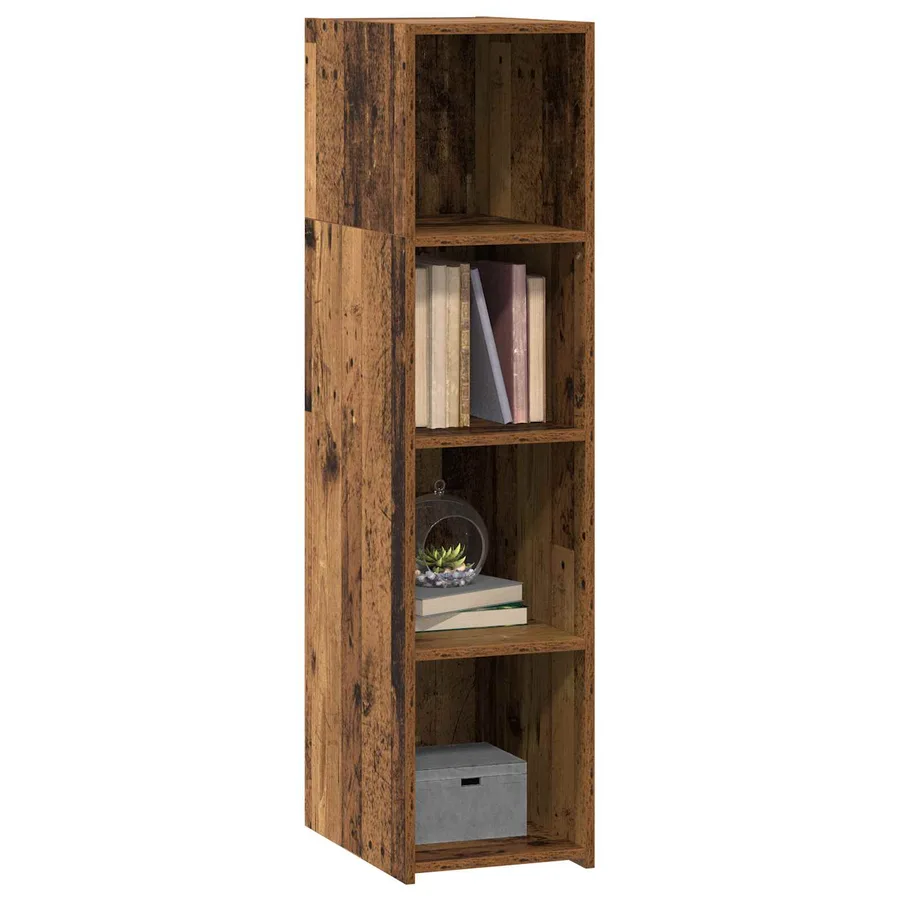 Haut Armoire Bois ancien 30 x 41 x 124 cm Bois d'ingénierie - 2