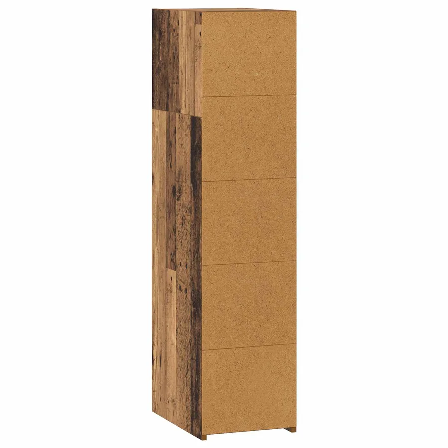 Haut Armoire Bois ancien 30 x 41 x 124 cm Bois d'ingénierie - 4