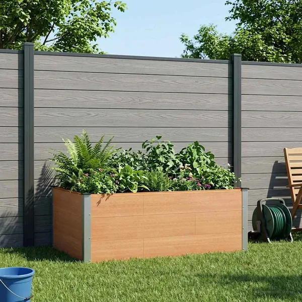 Jardinière surélevée Marron 150 x 100 x 54 cm