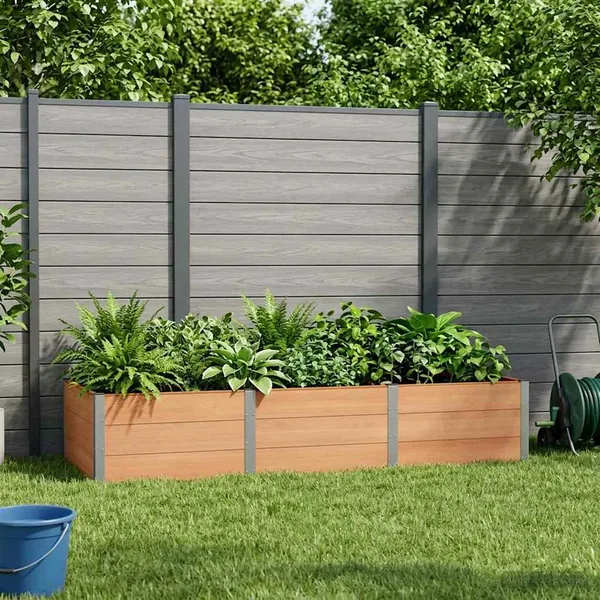 Jardinière surélevée Marron 300 x 100 x 54 cm