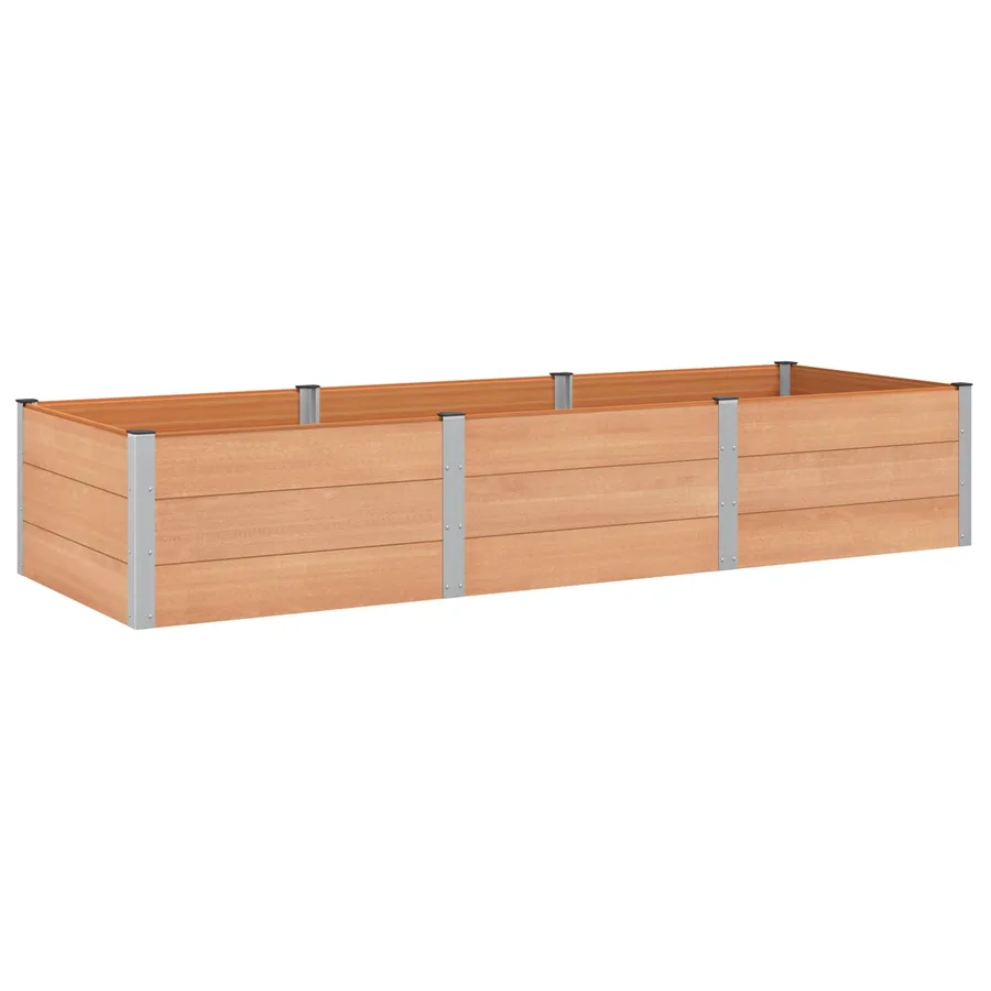 Jardinière surélevée Marron 300 x 100 x 54 cm - 2