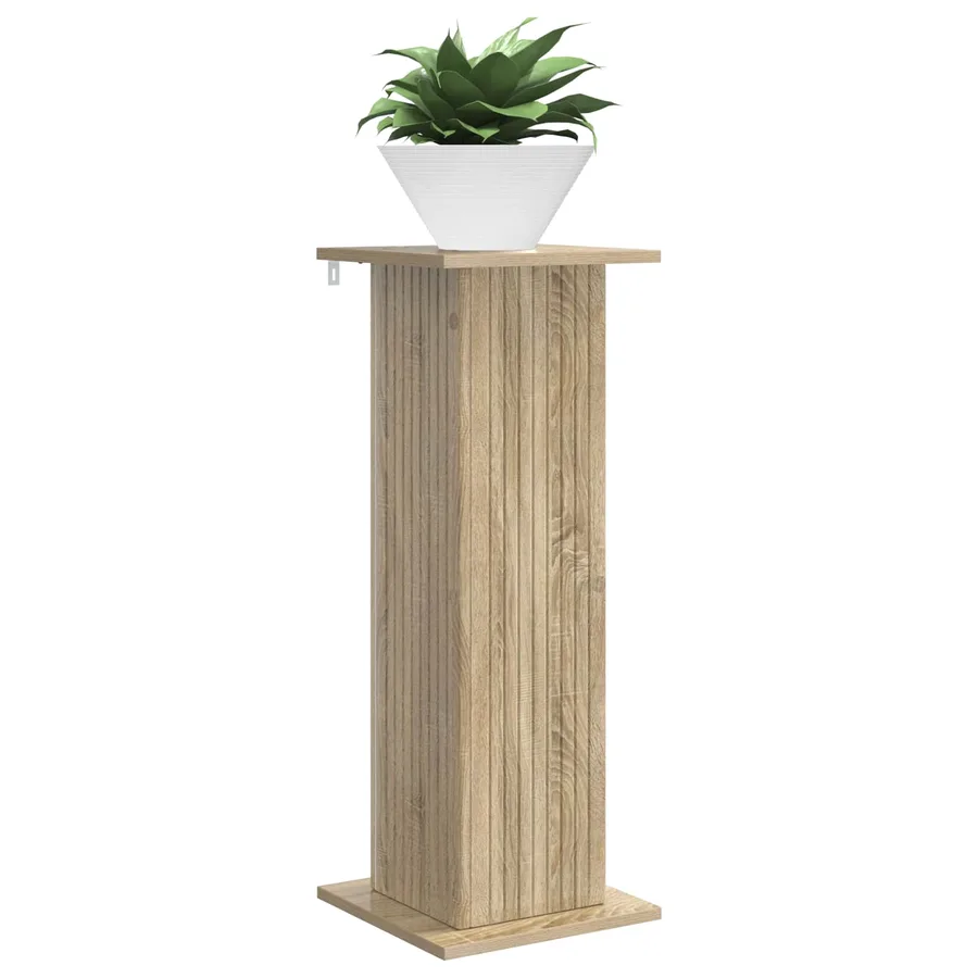 Support de Plante Chêne Sonoma 30,5 x 30 x 80,5 cm - 3