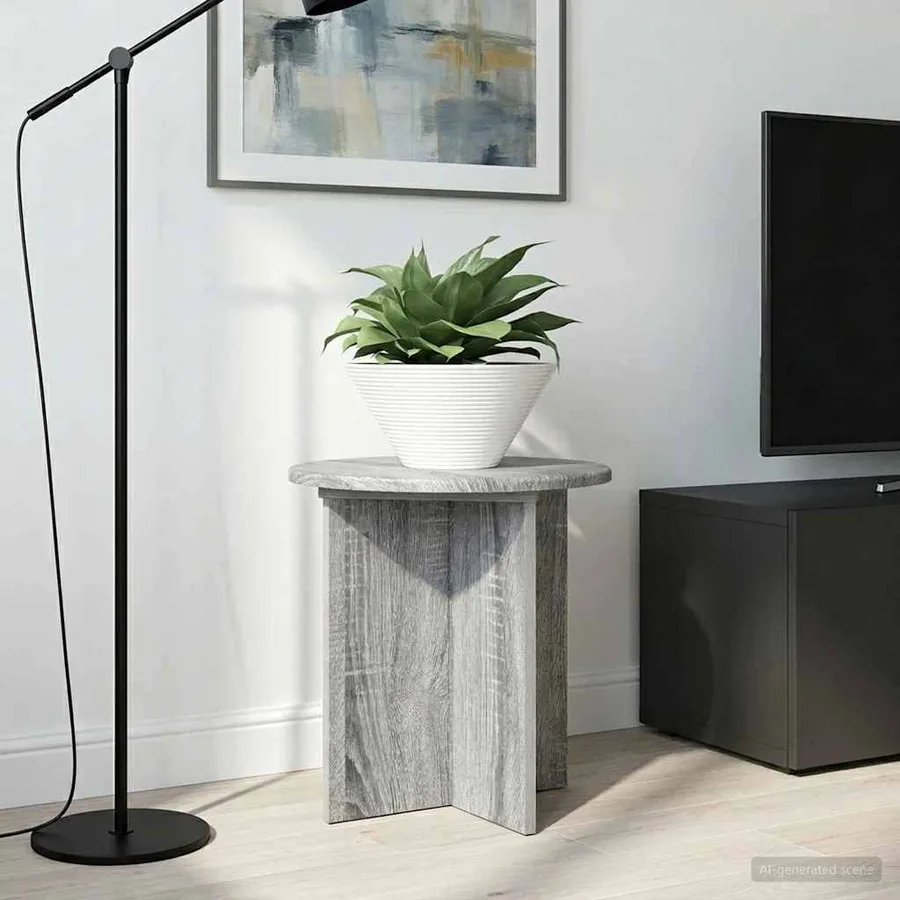 Support de Plante 2 pcs Sonoma gris 40 x 40 x 40 cm - 4