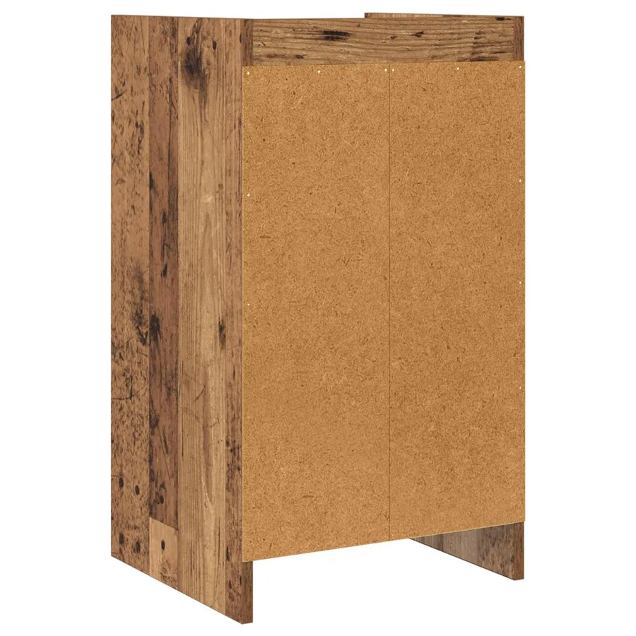 Tables de chevet Bois ancien 40 x 36 x 70 cm Bois d'ingénierie - 6